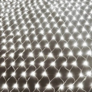 320LED Fairy Lights Net Mesh Curtain Wedding Party XMAS Tree D?cor Cool White Deals499