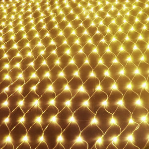 320LED Fairy Lights Net Mesh Curtain Wedding Party XMAS Tree D?cor Warm White Deals499