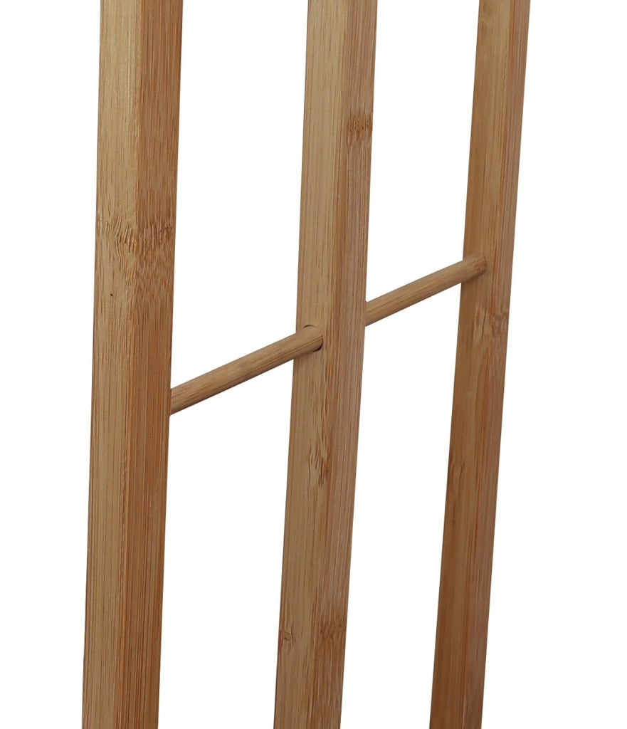 CARLA HOME Bamboo Towel Bar Holder Rack 3-Tier Freestanding for Bathroom and Bedroom Deals499