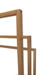 CARLA HOME Bamboo Towel Bar Holder Rack 3-Tier Freestanding for Bathroom and Bedroom Deals499