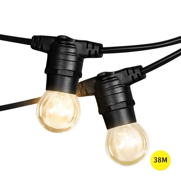 38M Festoon String Lights Kits Christmas Wedding Party Waterproof Indoor/Outdoor Type1 Deals499