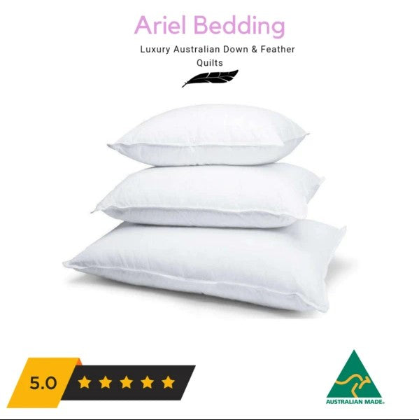 Ariel Miracle 50percent Duck Down Pillows King 50cm x 90cm Deals499