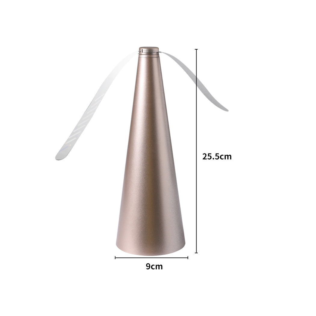Fly Free Entertaining Chemical Free Fly Repellent Fly Fan Indoor Outdoor Home Rose Gold Deals499