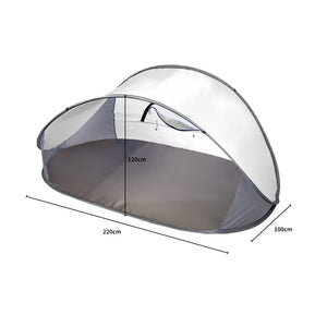 Mountvie Pop Up Tent Camping Beach Tents 4 Person Portable Hiking Shade Shelter Deals499