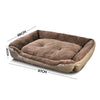 PaWz Pet Bed Mattress Dog Cat Pad Mat Cushion Soft Winter Warm X Large Cream Deals499