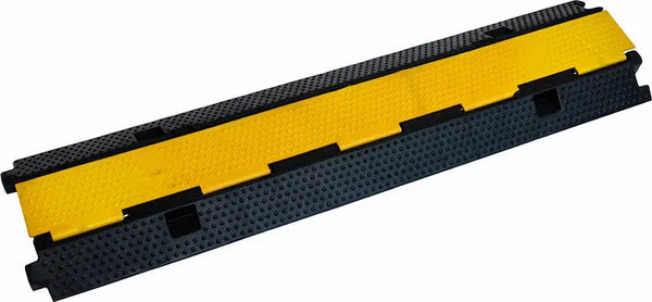 3pcs 2-Cable Rubber Electrical Wire Cover Heavy Duty Protector Dual Channel Deals499