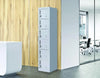 4-Digit Combination Lock 6-Door Locker for Office Gym Shed School Home Storage Grey Deals499