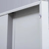 4-Digit Combination Lock One-Door Office Gym Shed Clothing Locker Cabinet Grey Deals499