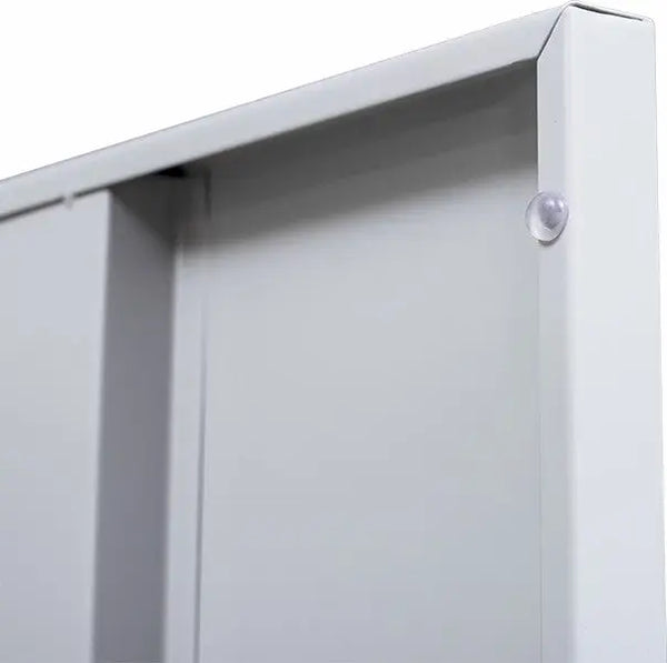 4-Digit Combination Lock One-Door Office Gym Shed Clothing Locker Cabinet Grey Deals499