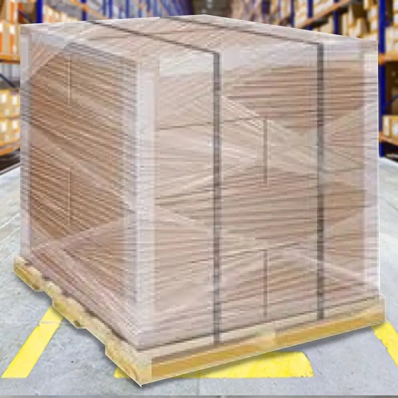 4 Packs - Moofer Premium Pallet Stretch Wrap 500mm x 300m x 25um Clear Deals499