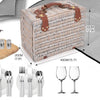 4 Person Picnic Basket Baskets Set Outdoor Blanket Deluxe Wicker Gift Storage Deals499