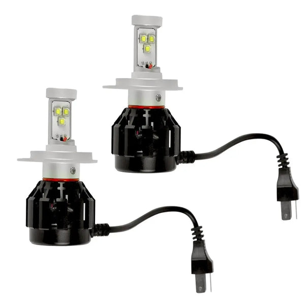 4 Side Cree 160W 16000LM LED Car Headlight H4 High Low Beam Replace Xenon HID Deals499