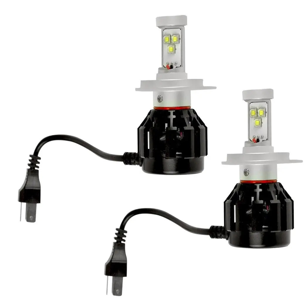 4 Side Cree 160W 16000LM LED Car Headlight H4 High Low Beam Replace Xenon HID Deals499