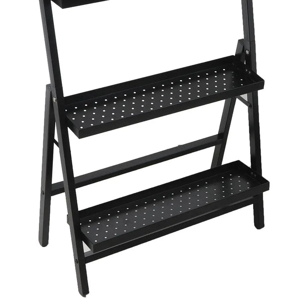 4-Tier Levede Plant Stand Outdoor Indoor Flower Pots Rack Corner Planter Shelf Deals499