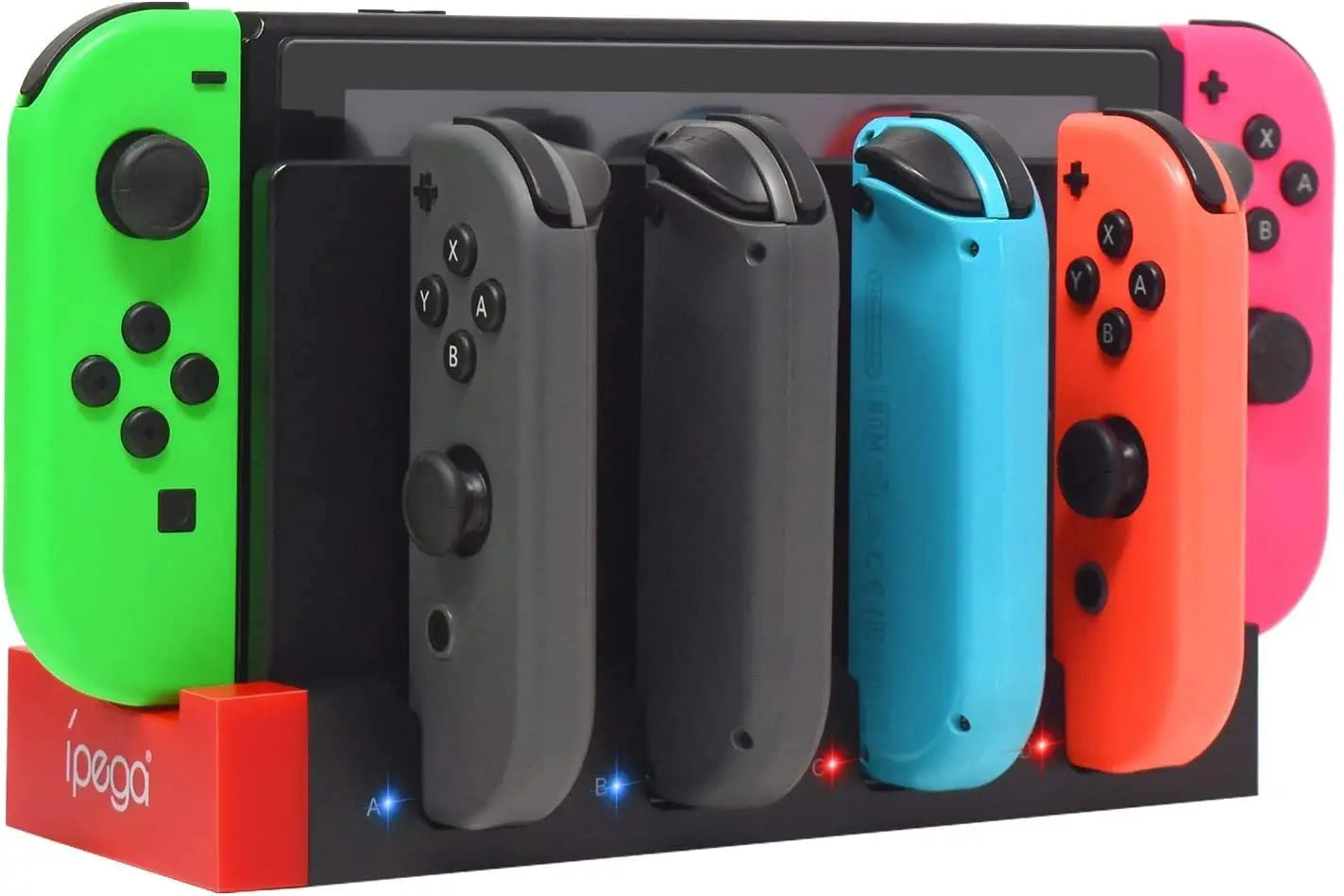 4 in1 Charger Station Stand for Nintendo Switch Joy-con with LED Indication Deals499
