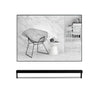 40x50cm Black Rectangle Wall Bathroom Mirror Bathroom Holder Vanity Mirror Corner Decorative Mirrors Deals499