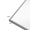 40x50cm White Rectangle Wall Bathroom Mirror Bathroom Holder Vanity Mirror Corner Decorative Mirrors Deals499