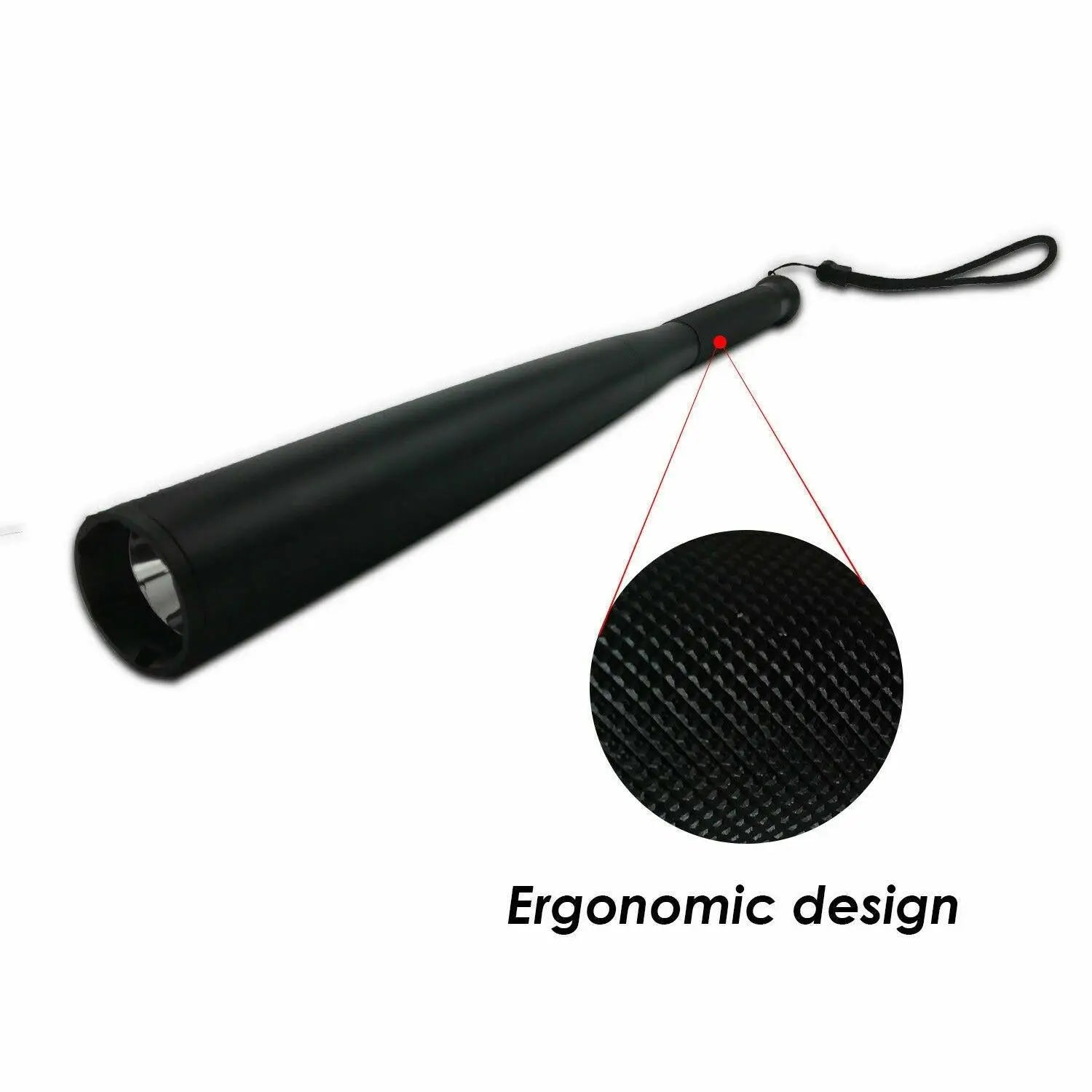 41cm Baseball Bat LED Flashlight Bright Baton Torch Emergency Security Tool Deals499