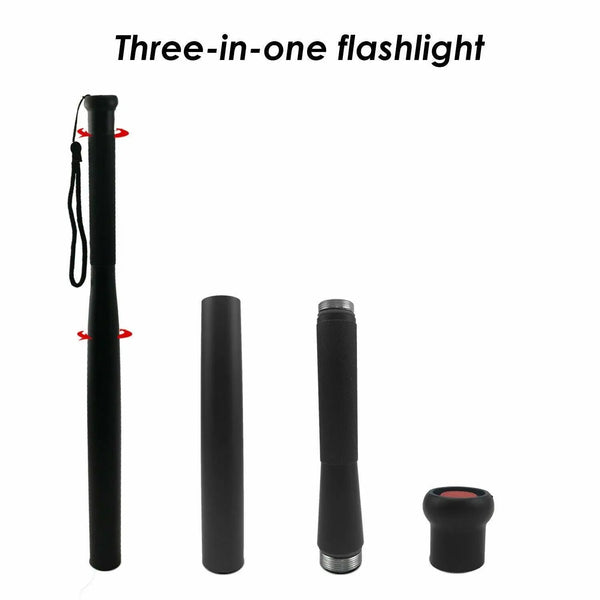 41cm Baseball Bat LED Flashlight Bright Baton Torch Emergency Security Tool Deals499