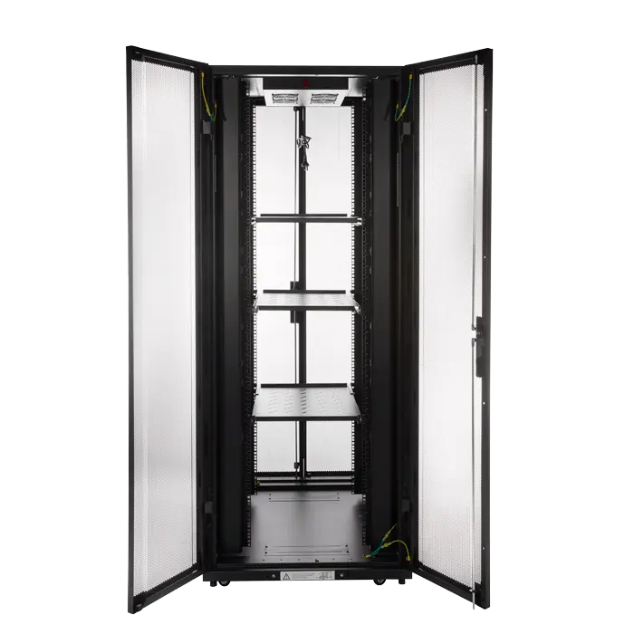 42RU 800mm Wide x 800mm Deep Server Rack with Bi-Fold Mesh Doors Deals499