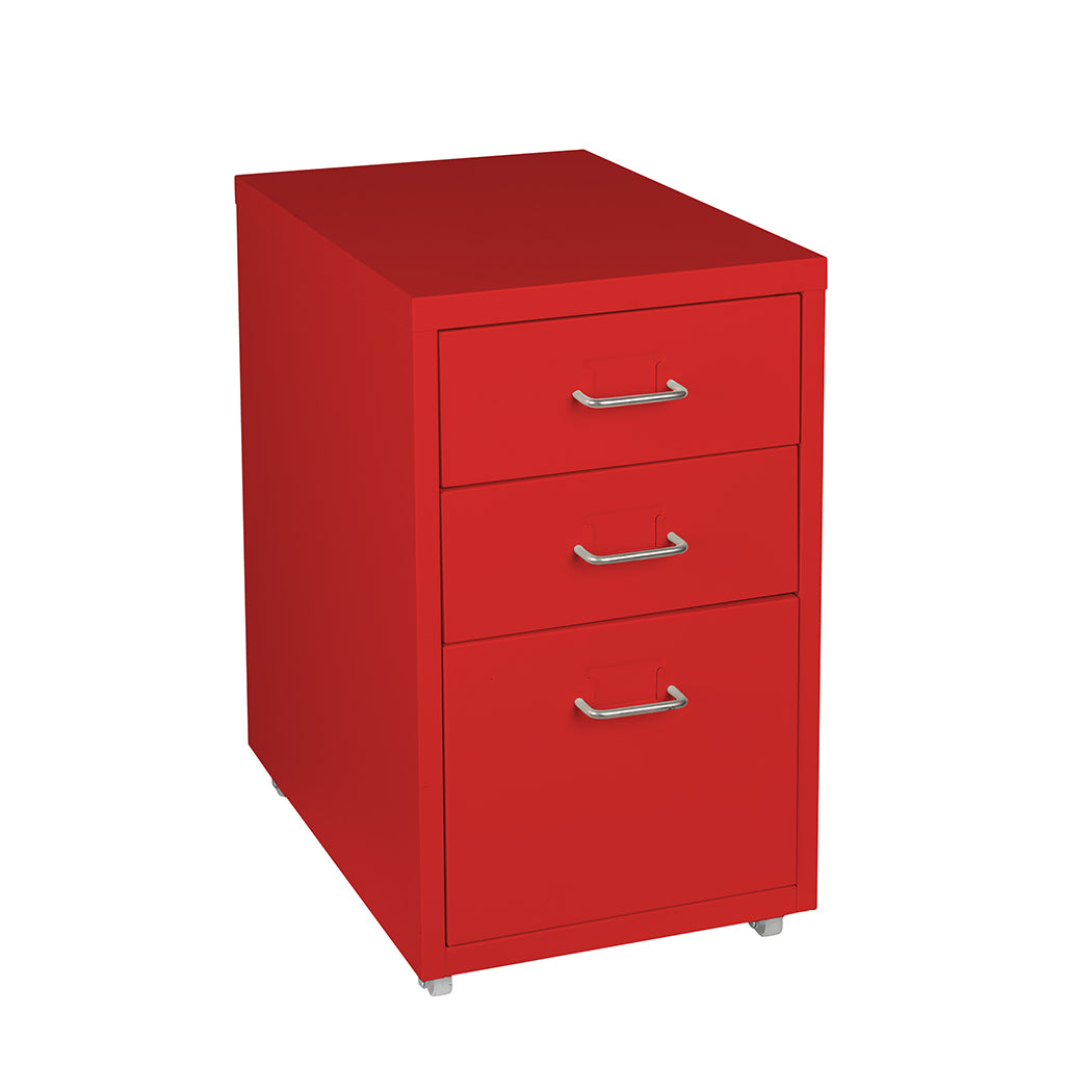 Metal Cabinet Storage Cabinets Folders Steel Study Office Organiser 3 Drawers Deals499