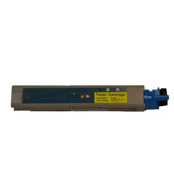 43459353 C3300 C3400 C3600 Yellow Universal Premium Generic Toner Cartridge OKI