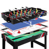 4FT 4-In-1 Soccer Table Tennis Ice Hockey Pool Game Football Foosball Kids Adult Deals499