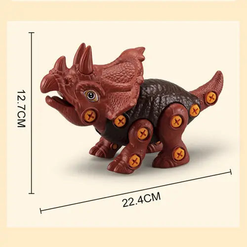 4PCS Take Apart Dinosaur Drill Kids Learning Construction Building Toys Gift Deals499