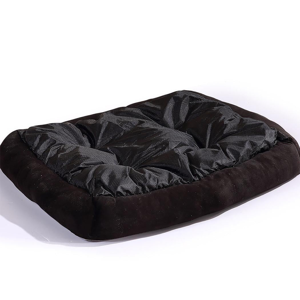 PaWz Pet Bed Dog Beds Bedding Mattress Mat Cushion Soft Pad Pads Mats M Black Deals499