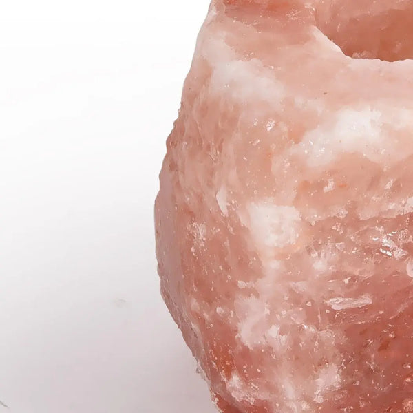 4x New Himalayan Salt Tealight Candle Holder Decor Natural Crystal Ionizer Home Deals499