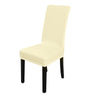 4x Stretch Elastic Chair Covers Dining Room Wedding Banquet Washable Champagne Deals499