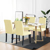4x Stretch Elastic Chair Covers Dining Room Wedding Banquet Washable Champagne Deals499