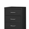 5 Drawers Portable Cabinet Rack Storage Steel Stackable Organiser Stand Black Deals499