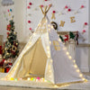5 Poles Giant Kids Teepee Tent (Natural Canvas) Deals499