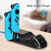 5 in 1 Controller Charger Dock for Nintendo Switch Joy-Cons and Pro Controller with LED Indicator and Type-C Charging Cable Deals499