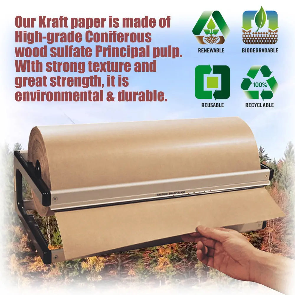 50x Brown Paper Bag Kraft Eco Recyclable Gift Carry Shopping Retail Bags Handles Deals499