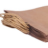 50x Brown Paper Bag Kraft Eco Recyclable Gift Carry Shopping Retail Bags Handles Deals499