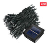 52M 500LED String Solar Powered Fairy Lights Garden Christmas D?cor Multi Colour Deals499
