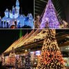 52M 500LED String Solar Powered Fairy Lights Garden Christmas D?cor Warm White Deals499