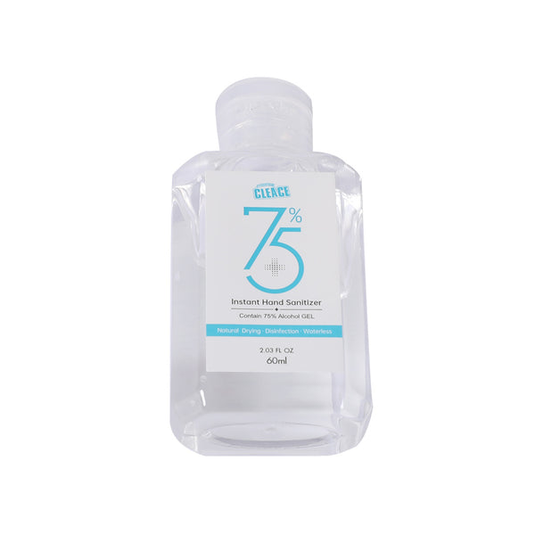 Cleace 6x Hand Sanitiser Instant Gel Wash 75% Alcohol 99% Anti Bacterial 60ML Deals499