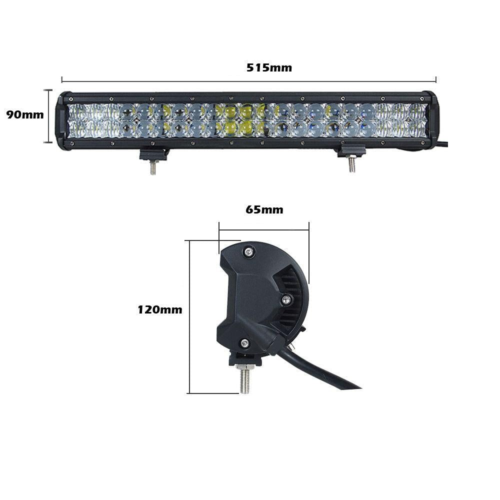 20inch Osram LED Light Bar 5D 126w Sopt Flood Combo Beam Work Driving Lamp 4wd Deals499