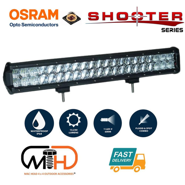 20inch Osram LED Light Bar 5D 126w Sopt Flood Combo Beam Work Driving Lamp 4wd Deals499