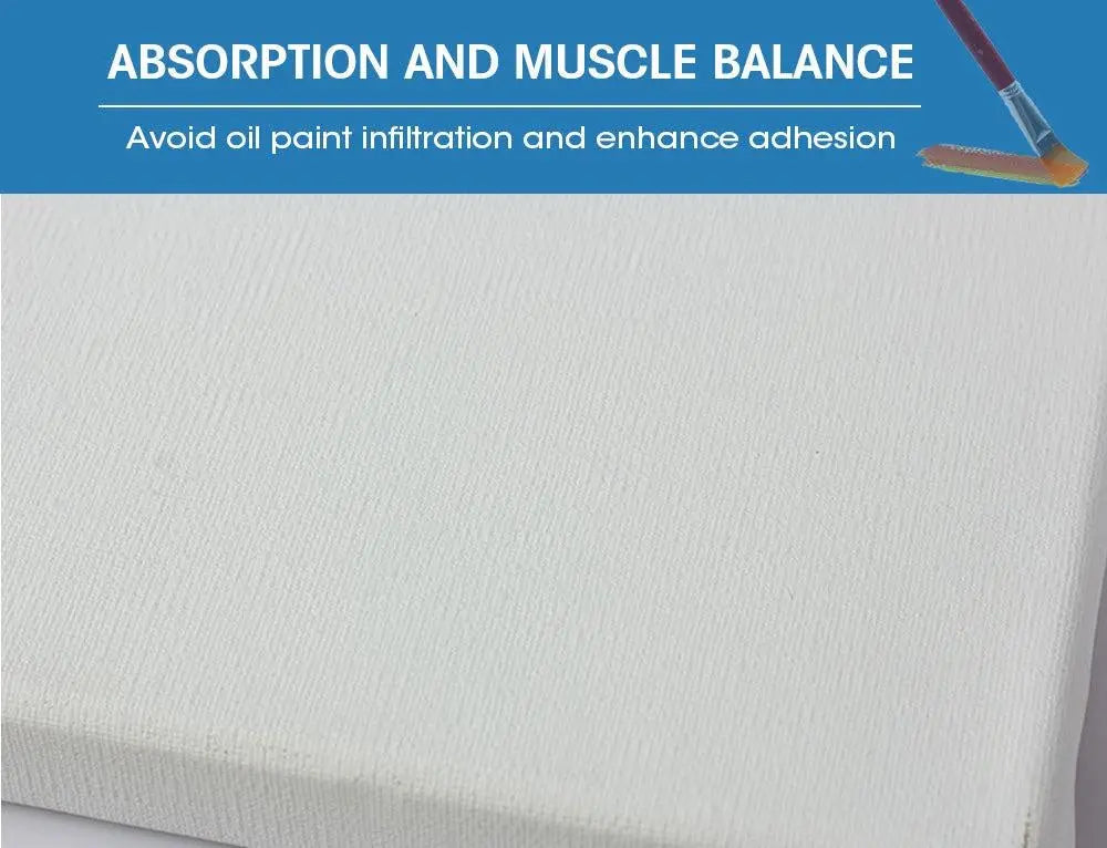 5x Blank Artist Stretched Canvases Art Large White Range Oil Acrylic Wood 40x50 Deals499