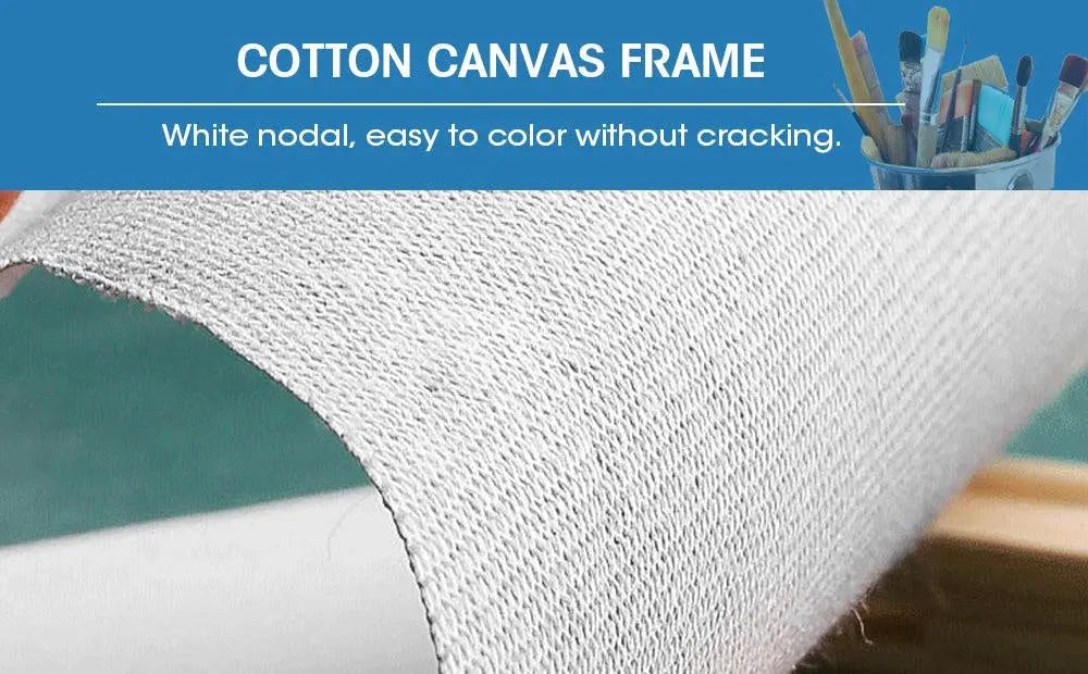 5x Blank Artist Stretched Canvases Art Large White Range Oil Acrylic Wood 40x50 Deals499