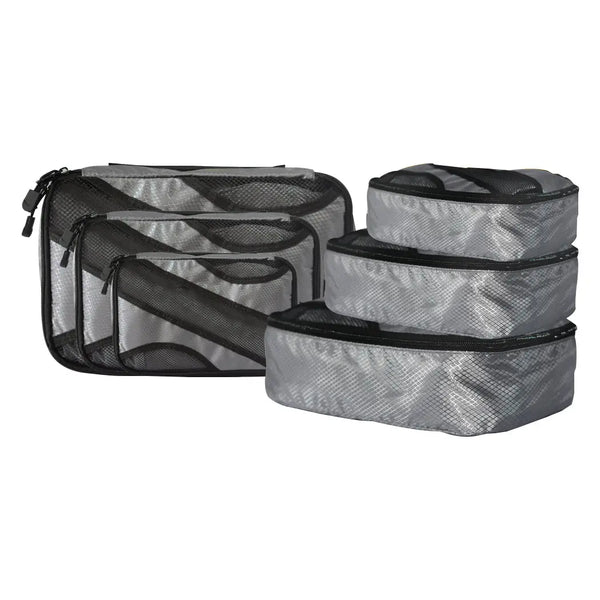 6 Pcs Travel Cubes Storage Toiletry Bag Clothes Luggage Organizer Packing Bags Deals499