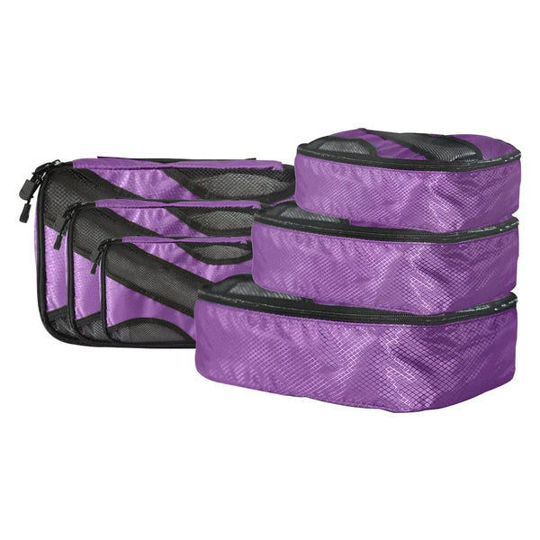 6 Pcs Travel Cubes Storage Toiletry Bag Clothes Luggage Organizer Packing Bags Deals499
