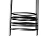 6 Tier Plant Stand Swivel Outdoor Indoor Metal Stands Flower Shelf Rack Garden Black Deals499