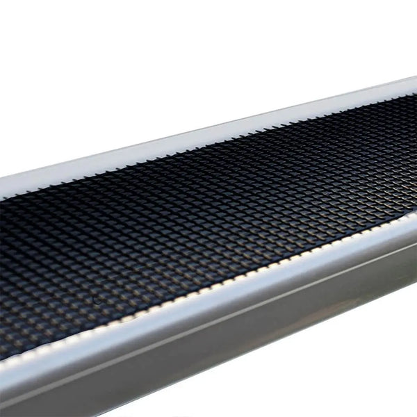 60Pcs Aluminium Gutter Guard Mesh Guards Leaf Twigs Filter 100x20cm Garden Brush Deals499