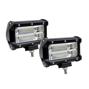 2x 5inch Flood LED Light Bar Offroad Boat Work Driving Fog Lamp Truck Scene 4x4 Deals499