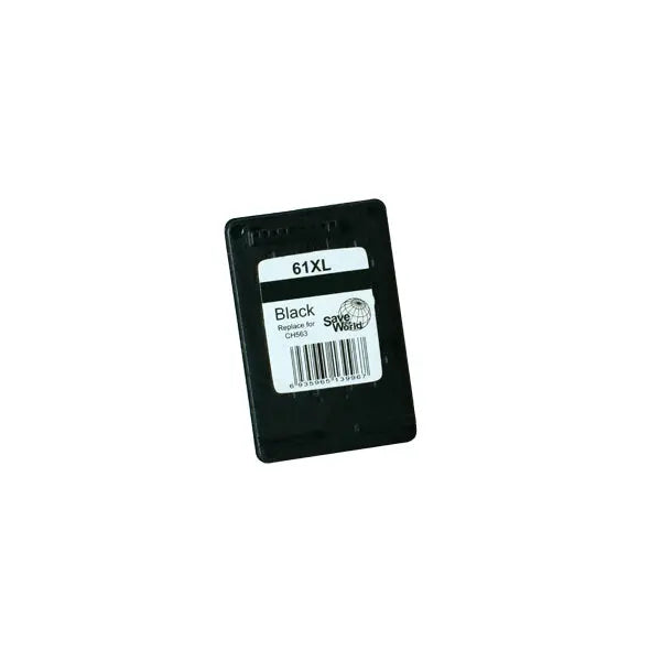 61XL Black Remanufactured Inkjet Cartridge (New Chip) HP